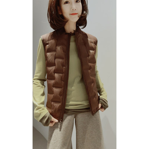 三防料消光静音高弹抓毛鹅绒马甲