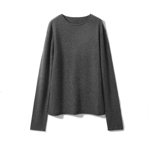 戎美【ZZ0925331】当季新款 加密升及 R风气质软糯羊绒套衫