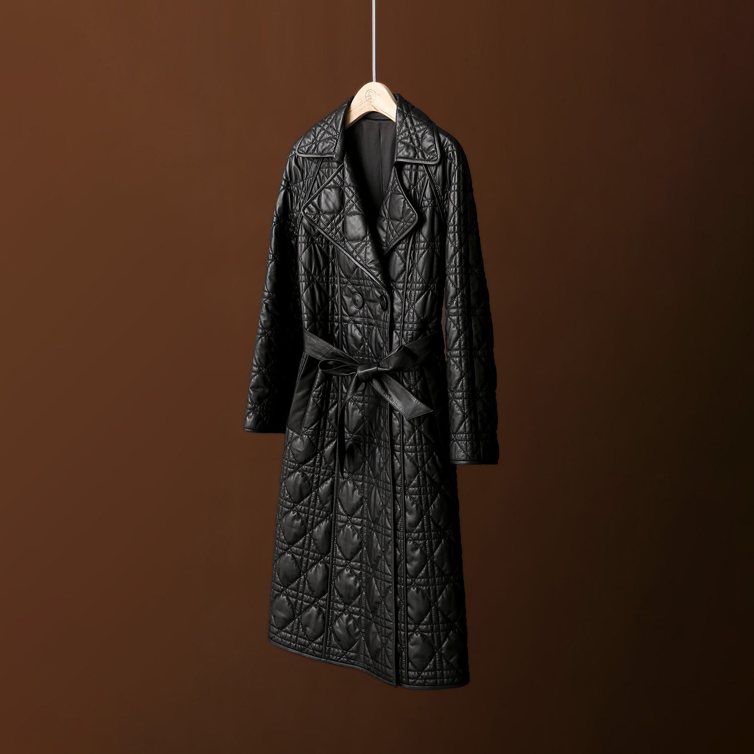 【PC0911486】欧洲進口轻涂小羊皮 经典藤格/桑蚕丝填充~风衣外套,女装/女士精品,皮衣,淘宝优惠券,粉丝福利购,淘宝优惠卷