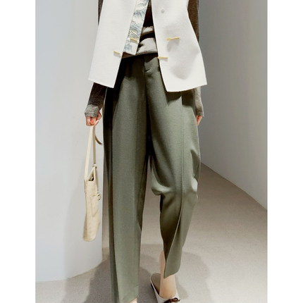 【意大利原产/可水洗/100纯羊毛/亲肤】VBC精纺/显瘦/好穿/冬裤