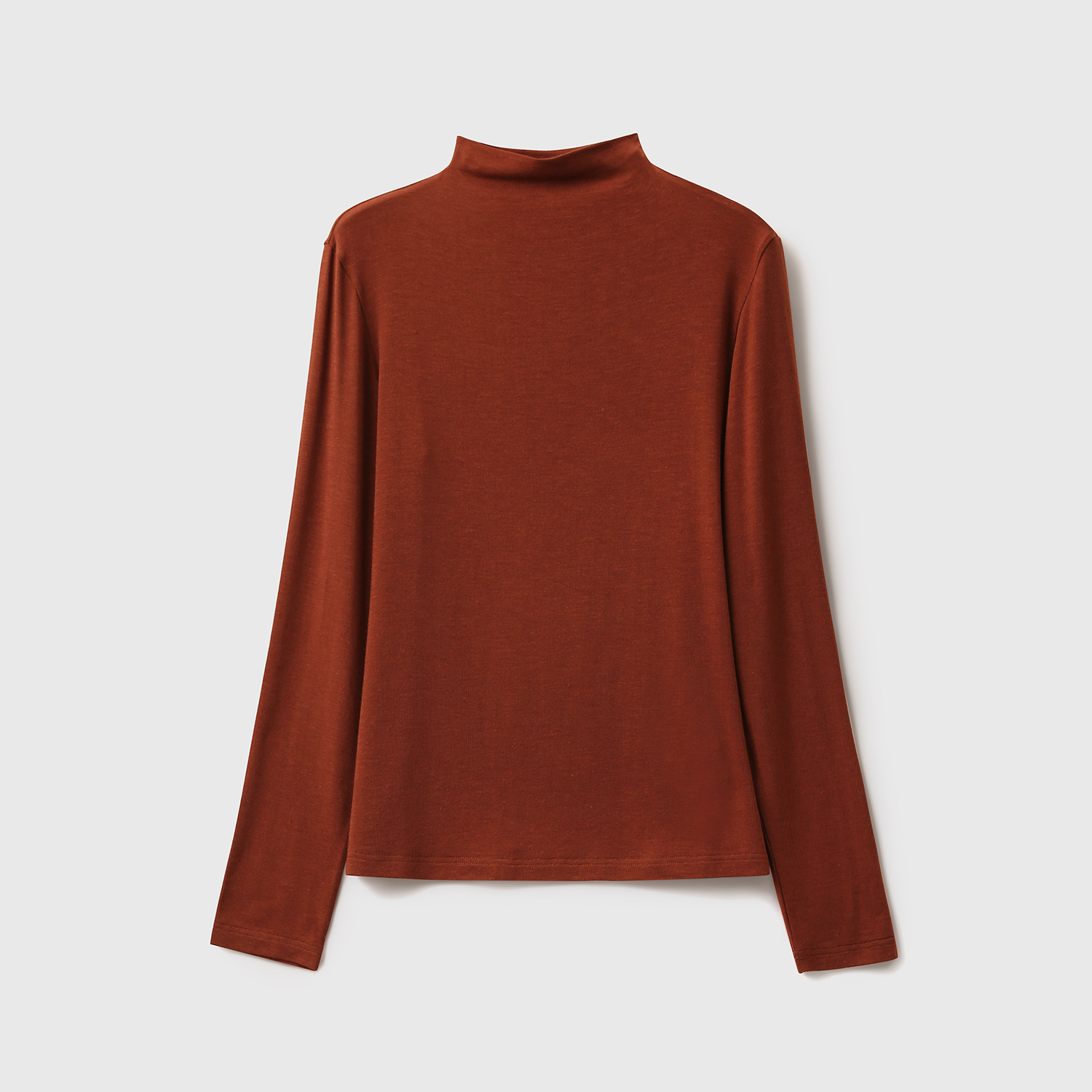 25冬纸片人皮肤衫【山羊绒/舒弹/柔暖亲肤】松弛自由领/万搭上衣