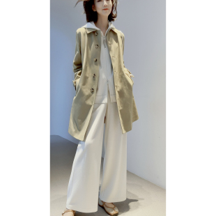 斜纹棉 经典 双面异色 小A版 减龄风衣外套 26春新 型 长期主义