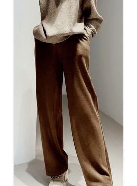 可机洗！怕冷星人冬季保暖神*器【德绒牦牛绒自发热】显瘦直筒裤