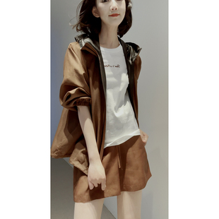 显瘦莨绸系列 短裤 禾同款 连帽外套 真丝香云纱㊣非遗 26醉新