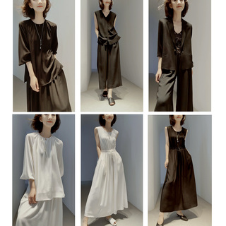 *禾同款26新品【真丝鬼绉/高捻度/抗皱易打理/软垂亲肤】静奢通勤