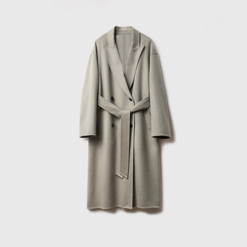 DY0606518意大利嵿级進口传世古法蓟梳/软骨王100山羊绒长款大衣