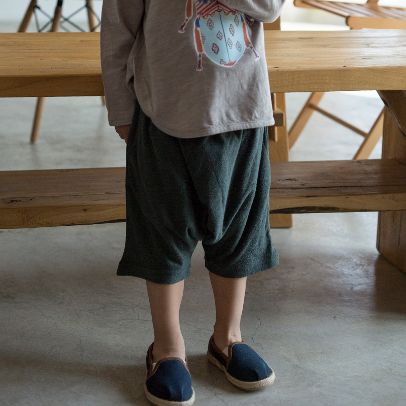 童装更牌夏季新品纯棉哈伦裤