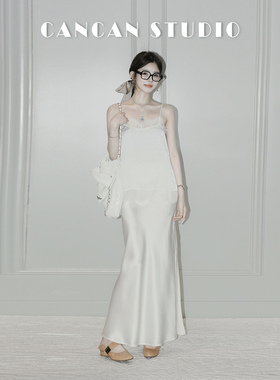 CANCAN STUDIO【蕾丝小吊带】新中式原创设计夏季打底吊带D23041