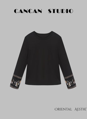 CANCAN STUDIO-新中式原创设计搭配打底上衣G252271