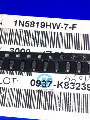 原装正品1N5819HW-7-F SOD-123 贴片 丝印SL 40V/1A 肖特基二极管