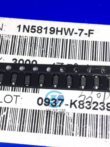 原装正品1N5819HW-7-F SOD-123 贴片 丝印SL 40V/1A 肖特基二极管