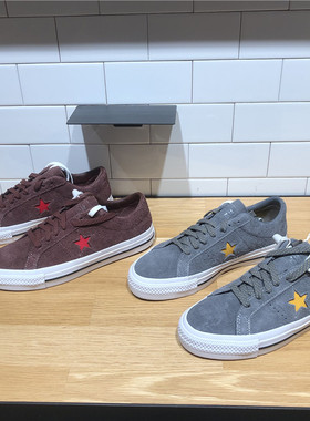 CONVERSE匡威 One Star Pro男女复古低帮滑板鞋 A05323C A05324C