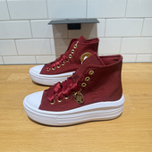 婚鞋 CONVERSE匡威All 休闲鞋 Move女子云朵厚底增高鞋 A12771C star