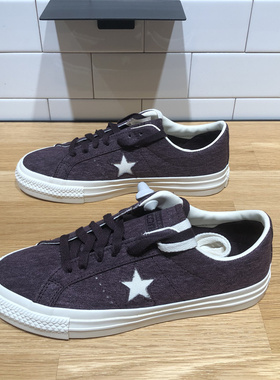 Converse匡威One Star Pro黑樱桃色男女复古低帮休闲板鞋 A07321C