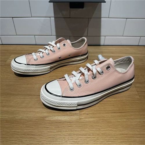 Converse, оранжевые конверсы, низкие повседневные дышащие износостойкие тканевые эспадрильи подходит для мужчин и женщин