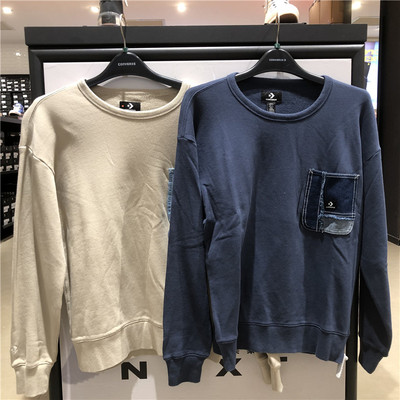 Converse/匡威男女圆领口袋卫衣