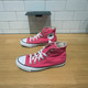 西瓜红玫红色男女高帮透气帆布鞋 Star A08136C All CONVERSE匡威