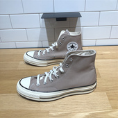 CONVERSE匡威新款 1970S灰浅咖啡色高帮男女休闲透气帆布鞋 A06520C