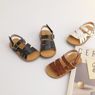 the cbc kids『法式凉鞋』女童公主镂空复古夏透气【温州鞋】