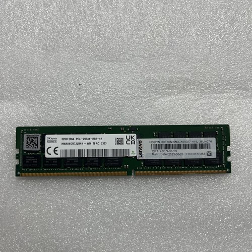 01KR355 4ZC7A08709原装联想 32G DDR4 2933 ECC REG 服务器内存