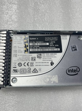 联想/lenovo S4600 1.92T 6G SATA 2.5固态硬盘01KR448带托架