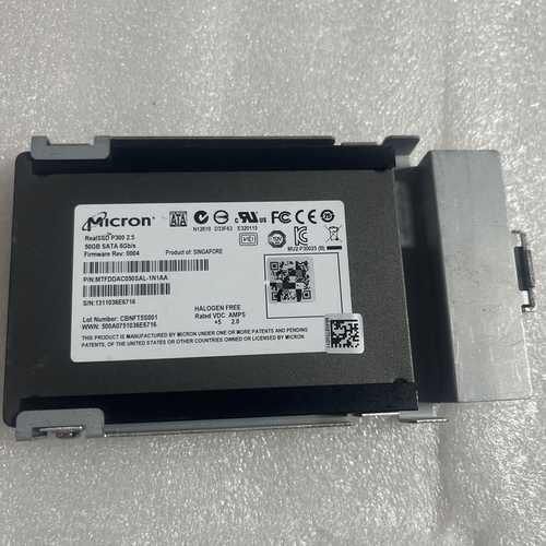 镁光 p300 50g ssd 固态硬盘 非64g 100g sata3 高速 slc颗粒