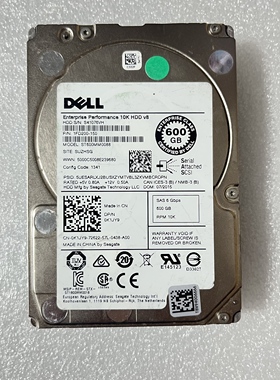 DELL/戴尔600GB 10K 12GB SAS ST600MM0088 0R95FV 0K1JY9