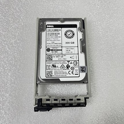 DELL 01P08J 300G 15K 12G 2.5SAS HUC156030CSS200 原装现货