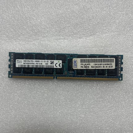 00D4970 原厂IBM 16G 2R*4 PC3-12800R 内存 00D4968 4730183