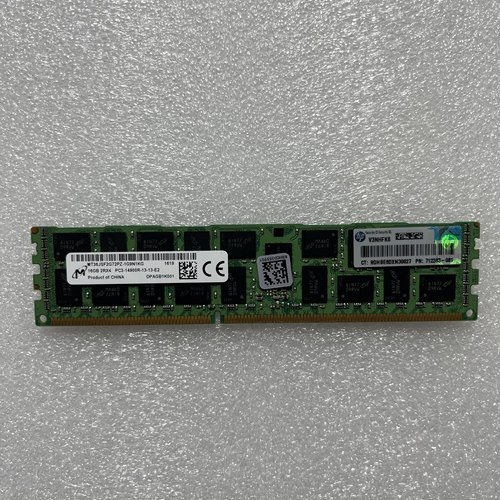 原装16G 2RX4 PC3-14900R 1866 708641-B21 712383-081服务器内存
