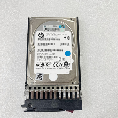 HP/惠普 507284-001 EG0300FBDSP 300G 10K SAS 2.5寸 服务器硬盘