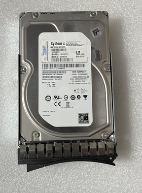 IBM 90Y8572 90Y8573 2T SAS 3.5 3650M5 3500M4服务器硬盘