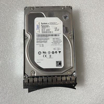 IBM 90Y8572 90Y8573 2T SAS 3.5 3650M5 3500M4服务器硬盘