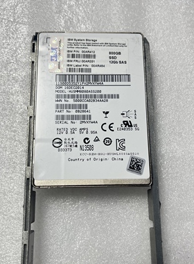 IBM 00AR331 00AR412 800GB SSD SAS 2.5英寸 V7000 Gen2存储硬盘