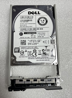Dell/戴尔 0RF9T8 1.8T 10K SAS 6G 2.5 RF9T8 服务器硬盘