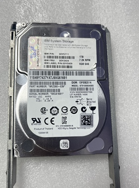 IBM 00Y2434 00Y5711 00Y5909 1TB 7.2K SAS 2.5 ST91000640SS