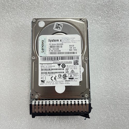 IBM 00WG685 00WG686 00WG689 300G 10K SAS 12G 2.5寸服务器硬盘