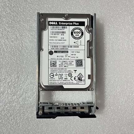 DELL HUC156060CSS204 03WRV9 3WRV9 600G 15K 2.5 SAS 康贝硬盘