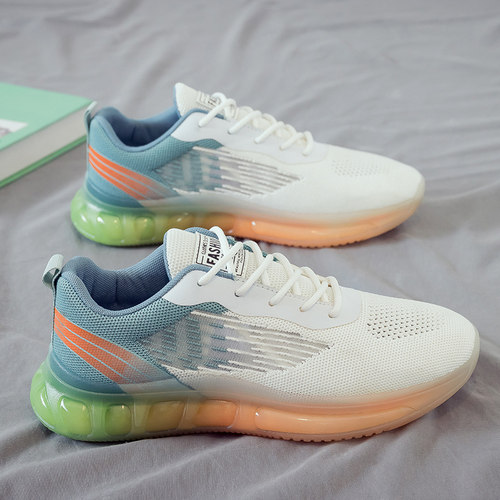 百搭跑步网面学生运动低帮板鞋