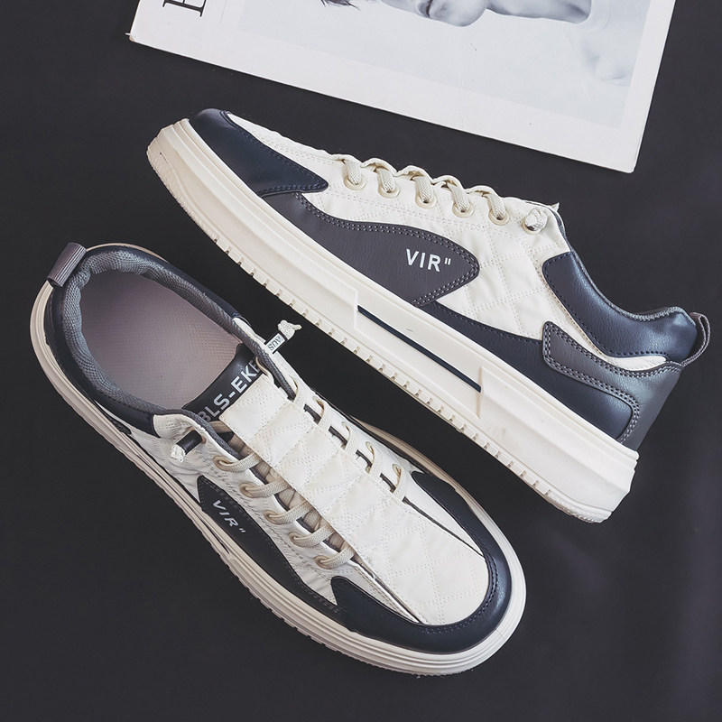 2024夏季新款小白潮鞋老爹男款男鞋百搭休闲运动板鞋皮鞋网红爆款