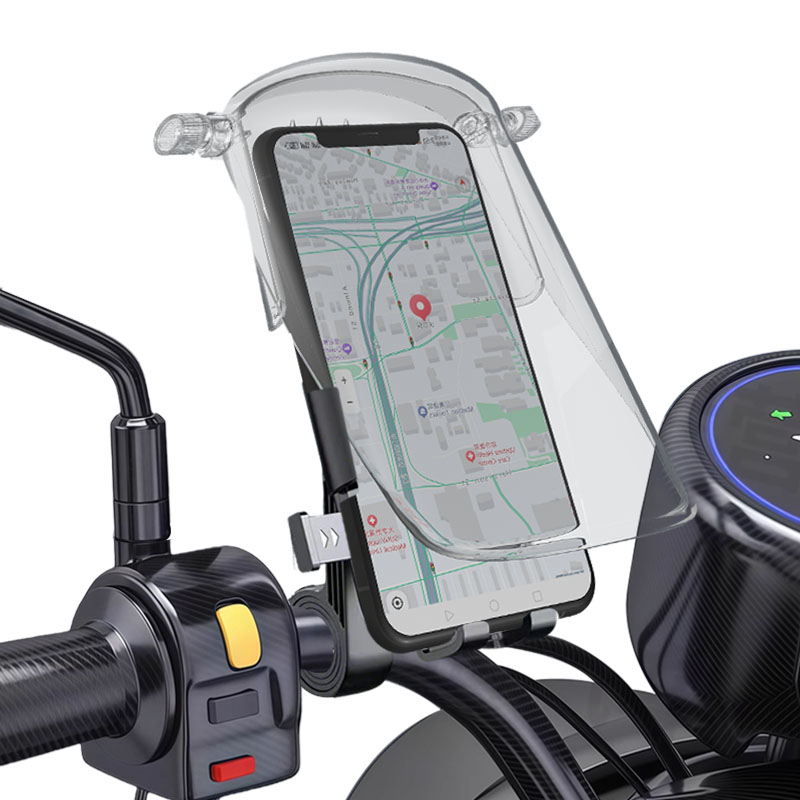 防雨保护罩电动自行车手机架