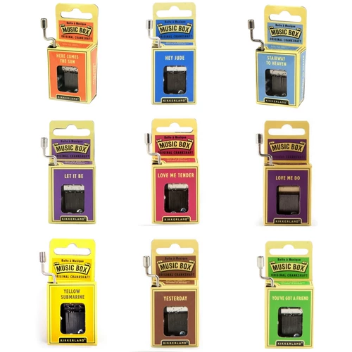 Ретро классическая музыкальная шкатулка, заводная игрушка, США, подарок на день рождения