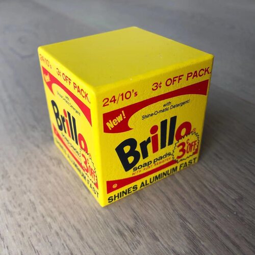 安迪沃霍尔盒子波普风积木小摆件