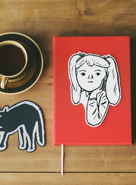 四季异形明信片 Four Seasons 贺卡书签Lisk Feng插画灼热Flaming