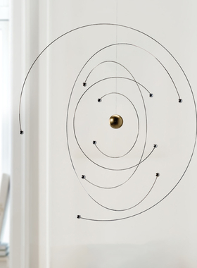 宇宙原子艺术动态吊饰 Flensted Mobiles 丹麦进口 平衡挂饰礼物