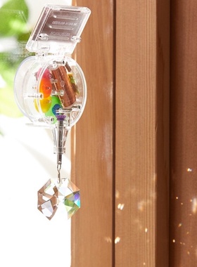 美国Kikkerland 彩虹制造机 太阳能水晶创意摆件情侣浪漫生日礼物