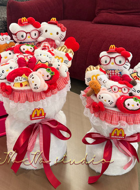 HelloKitty凯蒂猫可爱玩偶花束