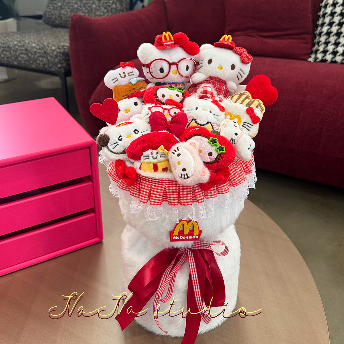 HelloKitty凯蒂猫卡通玩偶花束毛绒公仔毕业生日礼物送女朋友闺蜜