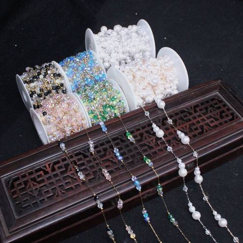 串珠链DIY异域古风链条