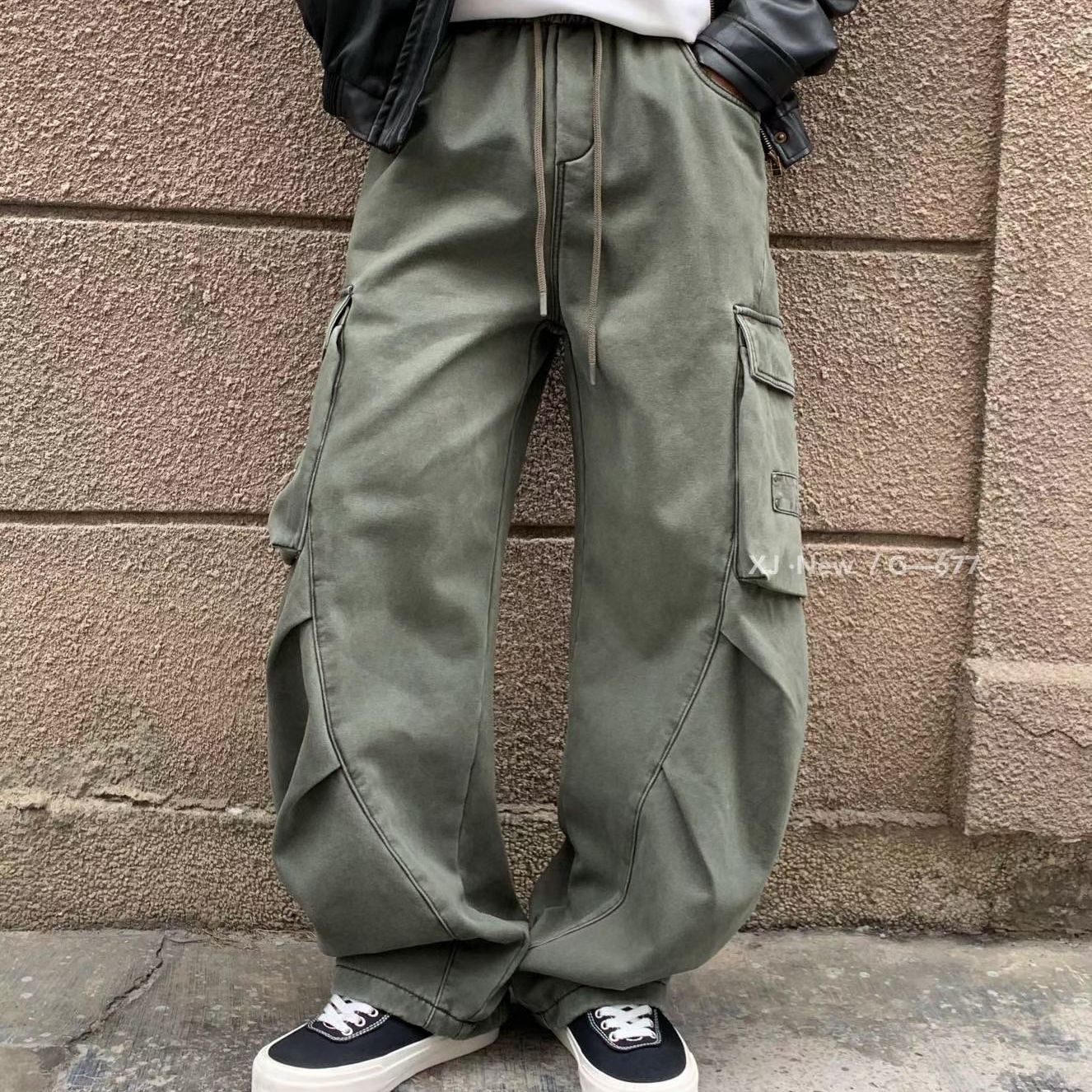 2025款秋冬加绒工装裤